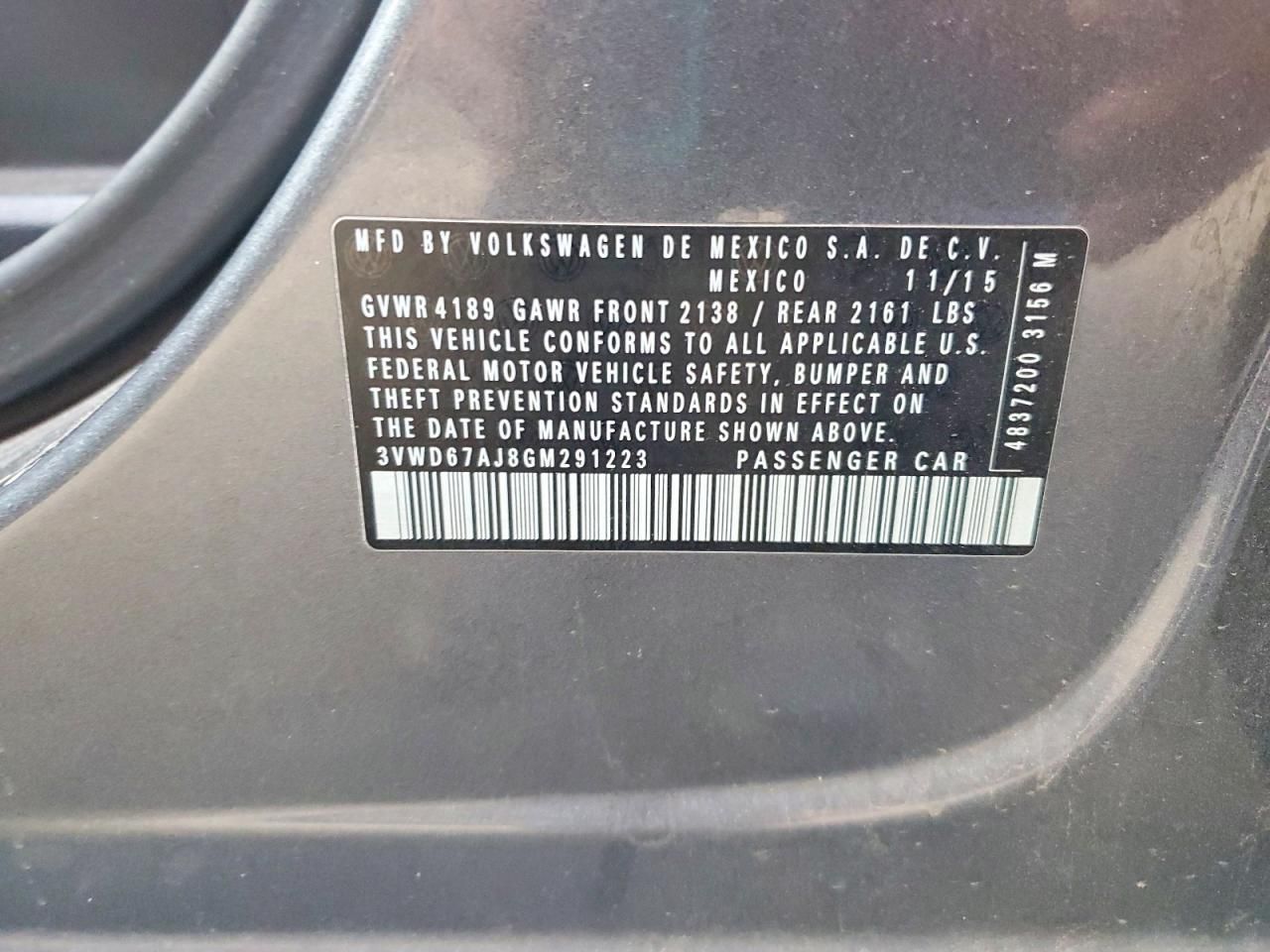 2016 Volkswagen Jetta se