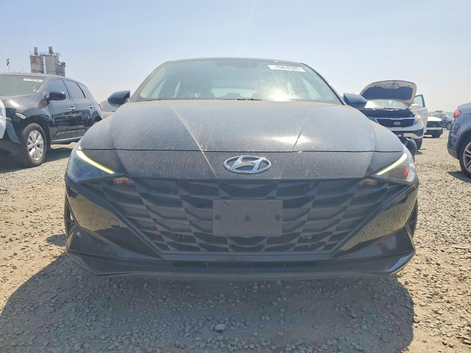 2021 Hyundai Elantra Hybrid Blue