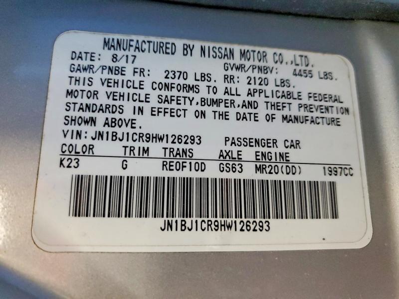 2017 Nissan Rogue Sport sv