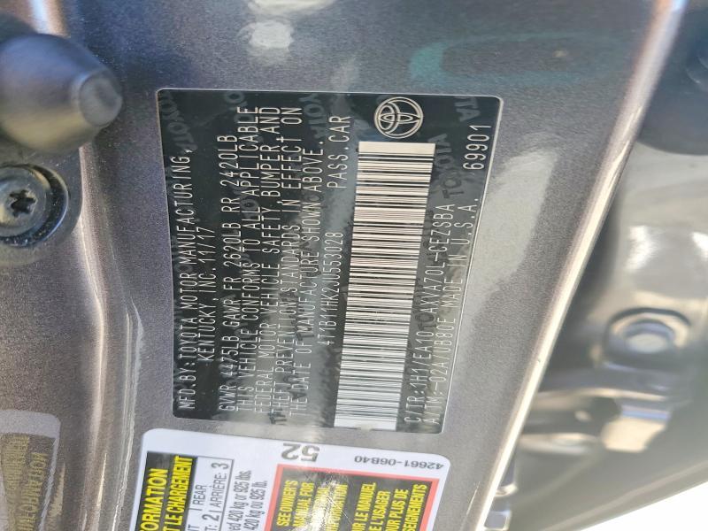 2018 Toyota Camry se