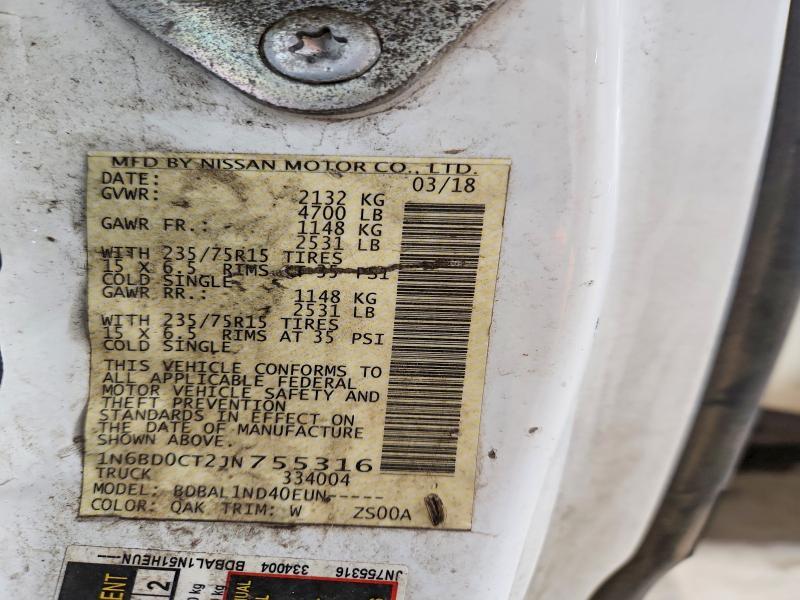 2018 Nissan Frontier S