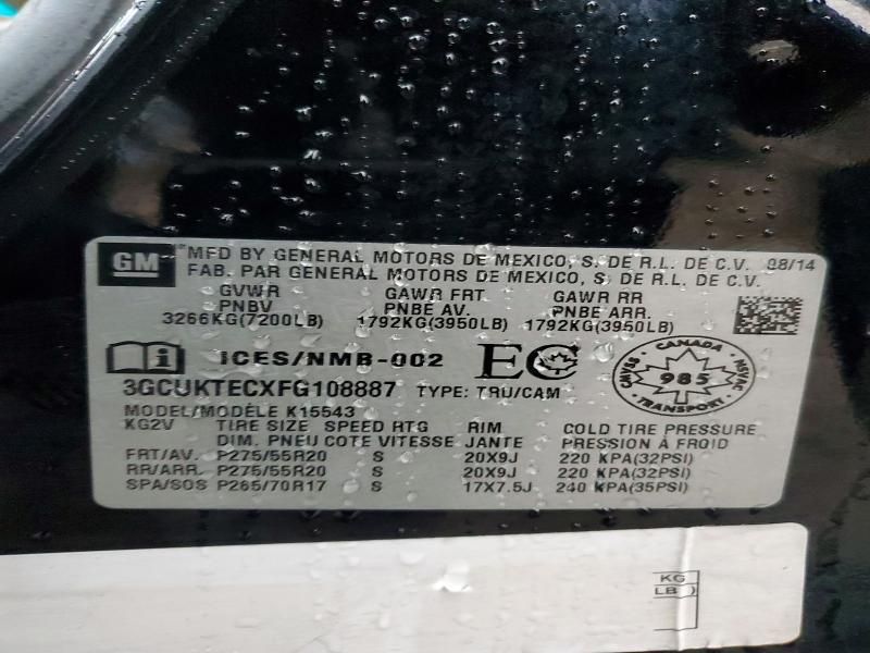 2015 Chevrolet Silverado K1500 High Country