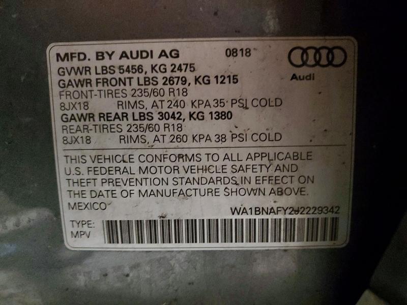 2018 Audi Q5 Premium Plus