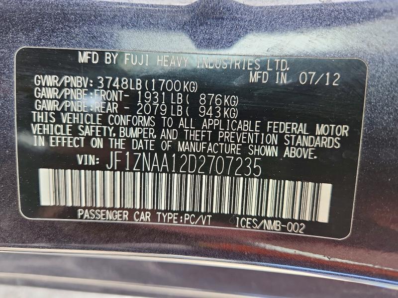 2013 Scion Fr-s Base
