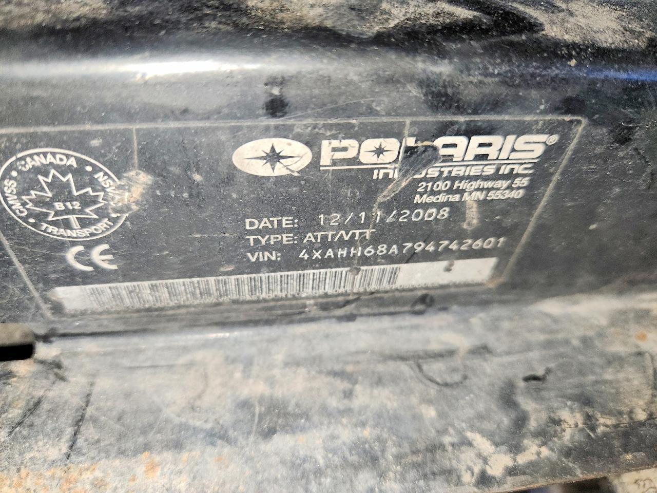 2009 Polaris Ranger XP Utility Vehicle