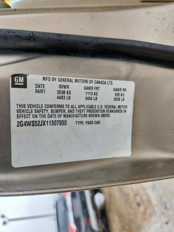 2001 Buick Century Custom