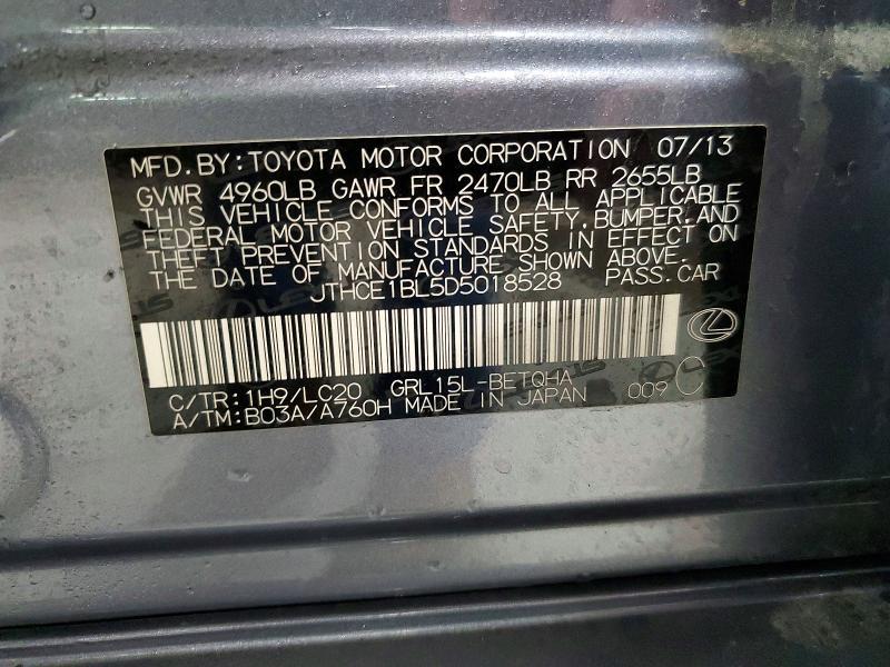 2013 Lexus Gs 350 Base
