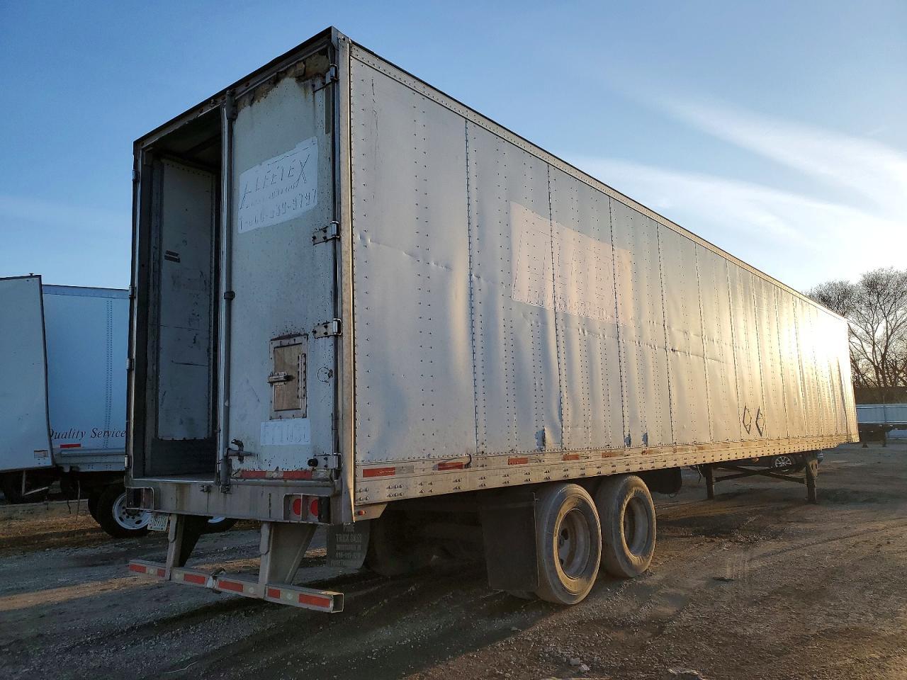 2012 Utility VS2DX DRY Van Trailer