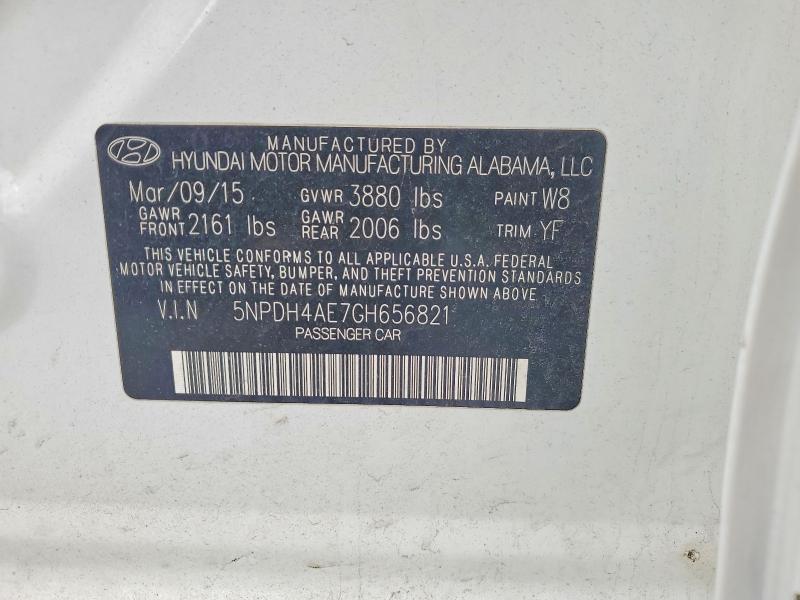 2016 Hyundai Elantra se