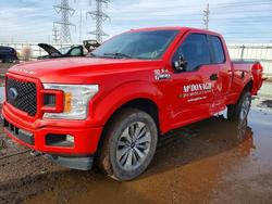 Ford f150 salvage cars for sale: 2018 Ford F150 Super Cab