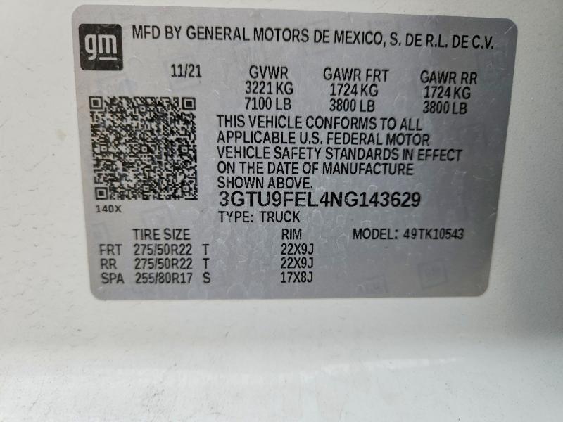 2022 GMC Sierra Limited