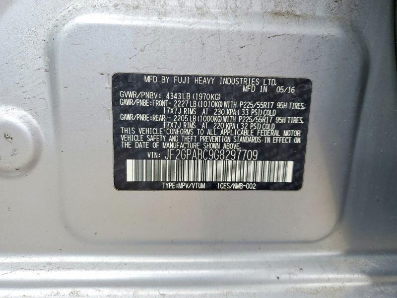 2016 Subaru Crosstrek Premium