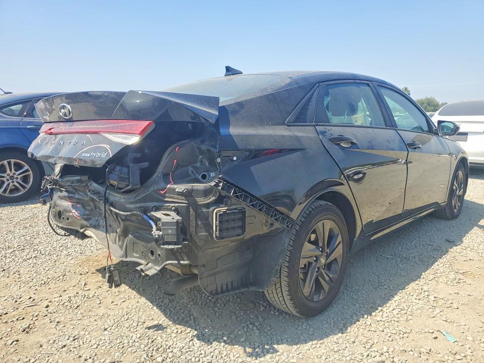 2021 Hyundai Elantra Hybrid Blue