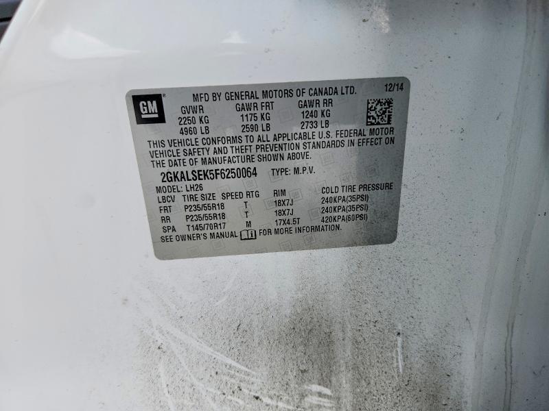 2015 GMC Terrain slt