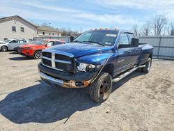Salvage trucks for sale at York Haven, PA auction: 2003 Dodge RAM 3500 ST