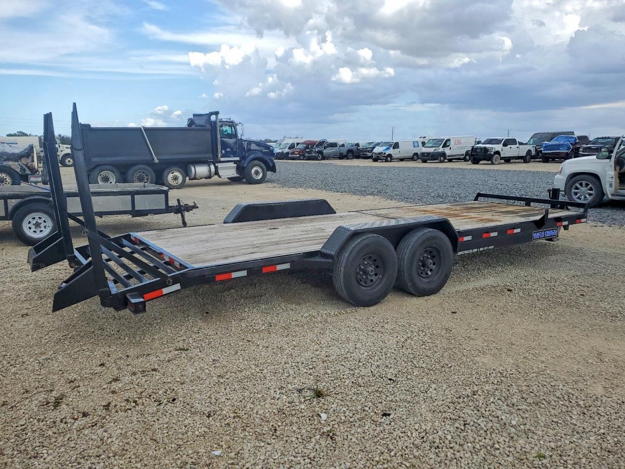 2025 Triple Crown ECF7X2414K Equipment Trailer