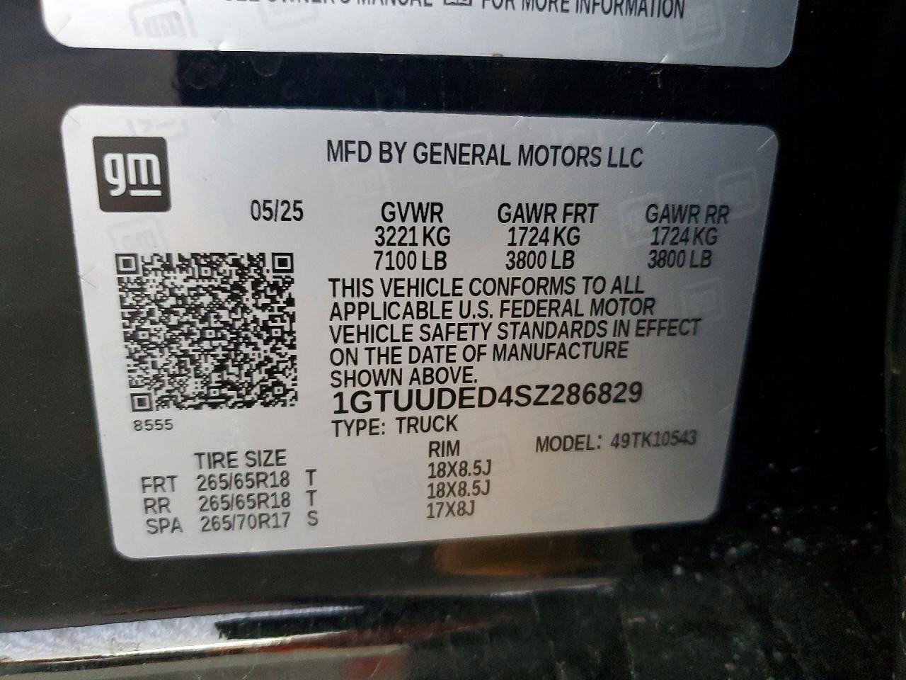 2025 GMC Sierra K1500 SLT