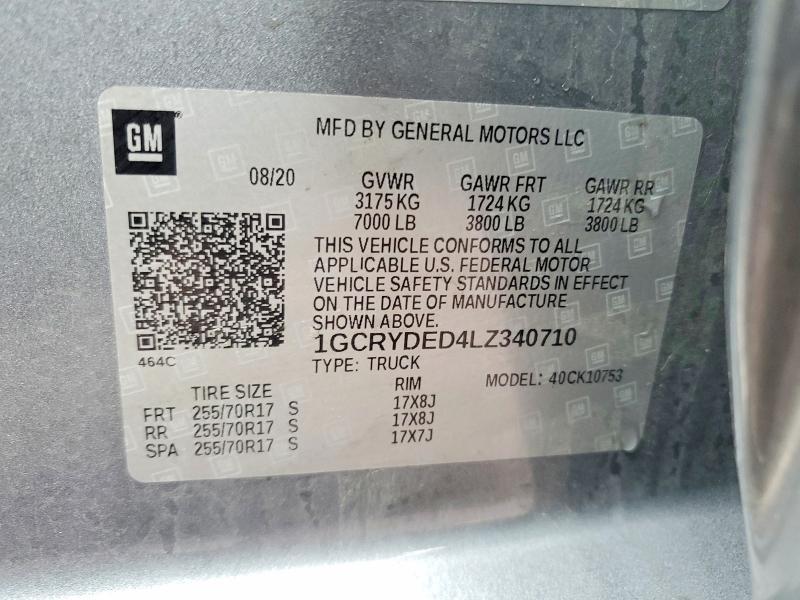 2020 Chevrolet Silverado K1500 LT