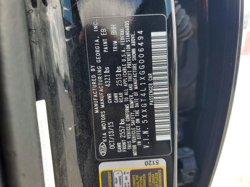 2016 KIA Optima lx Turbo