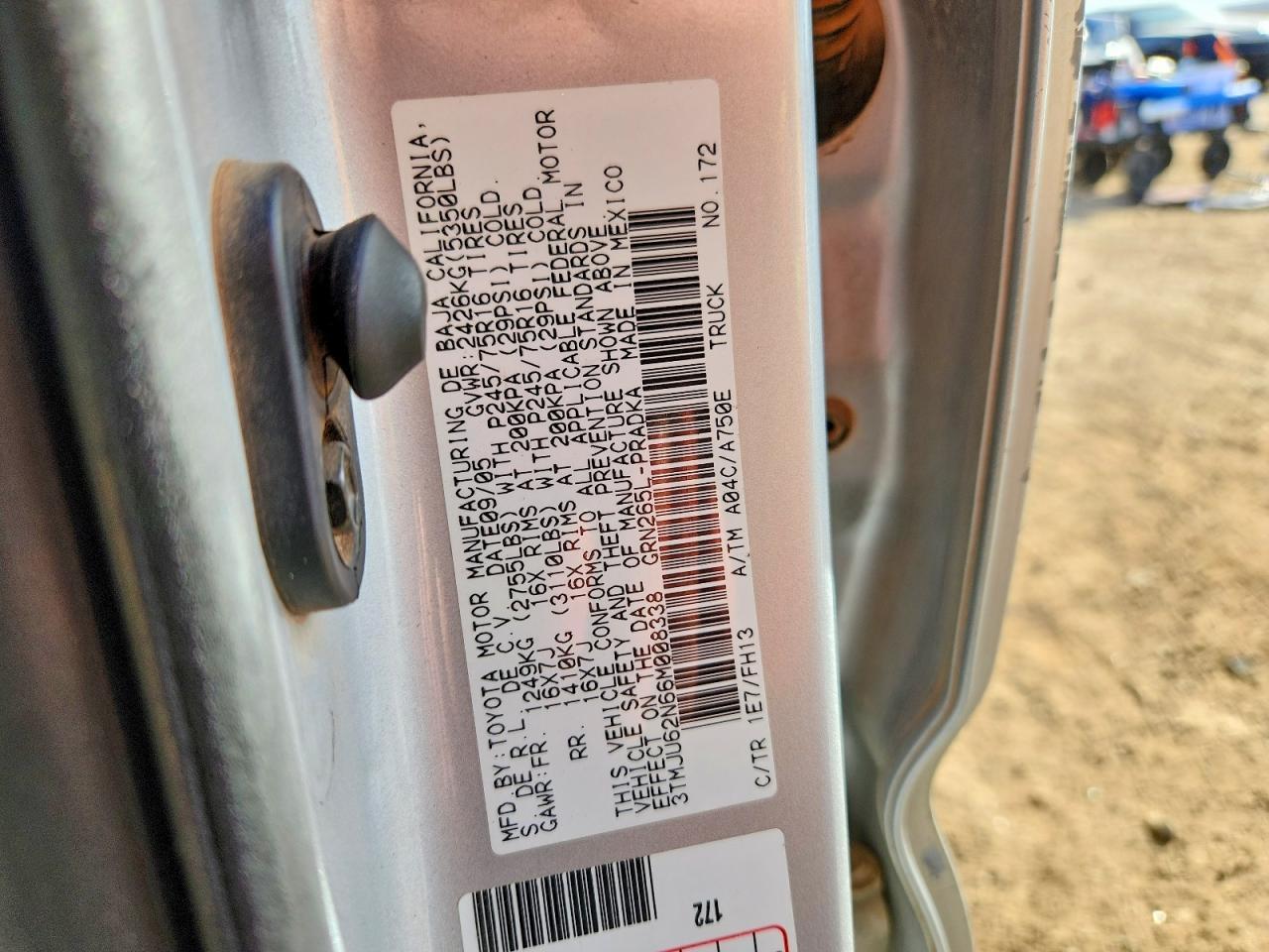 2006 Toyota Tacoma Prerunner V6
