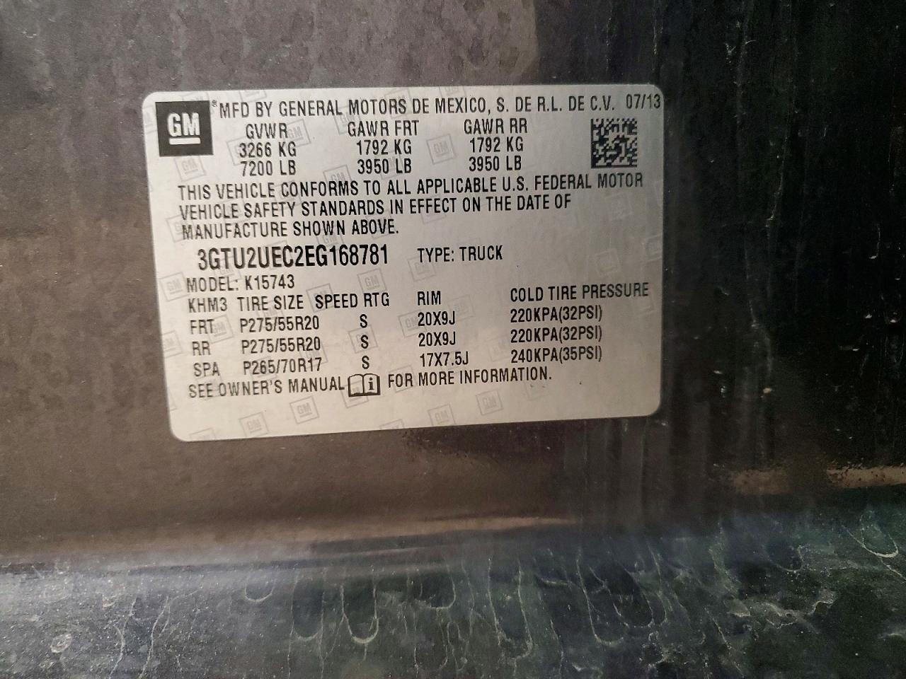 2014 GMC Sierra K1500 SLE