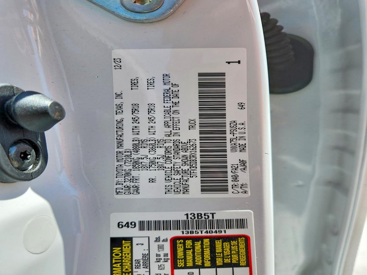 2024 Toyota Tundra SR