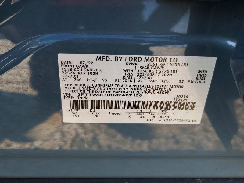 2022 Ford Maverick XL