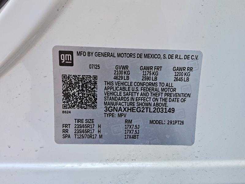 2026 Chevrolet Equinox lt