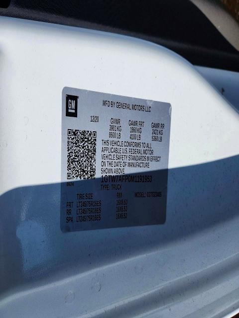 2021 GMC Savana G2500 Utility / Service van