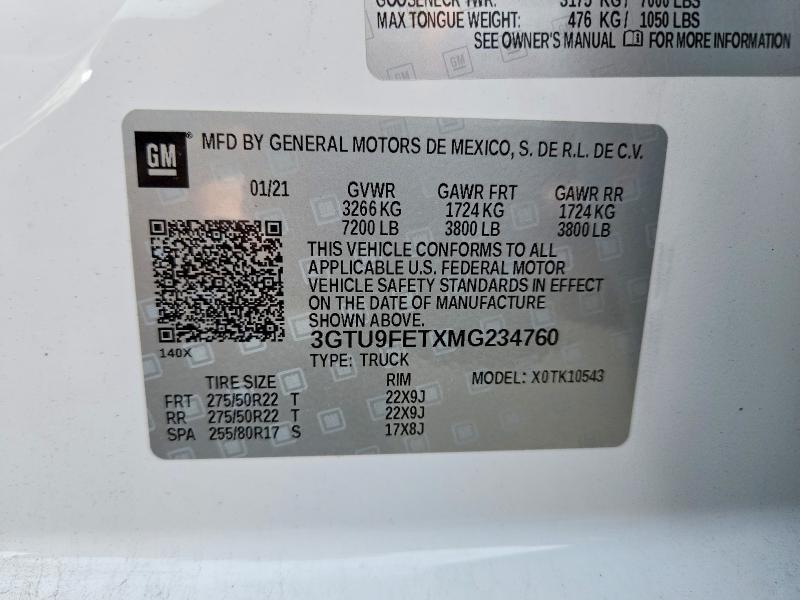 2021 GMC Sierra K1500 Denali