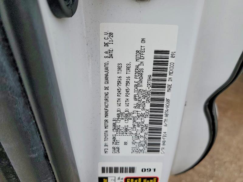 2021 Toyota Tacoma SR V6