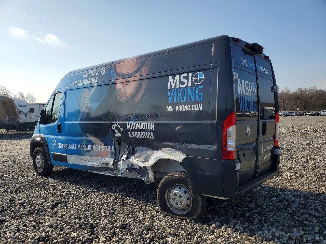 2023 Dodge Ram Promaster 2500 High Roof Delivery van