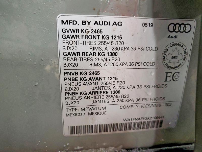 2019 Audi Q5 Technik S-line