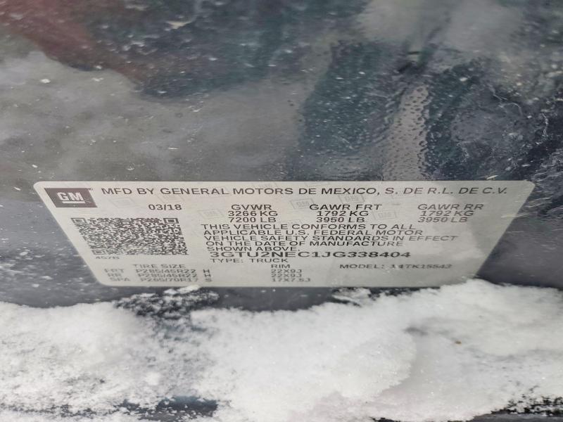 2018 GMC Sierra K1500 SLT