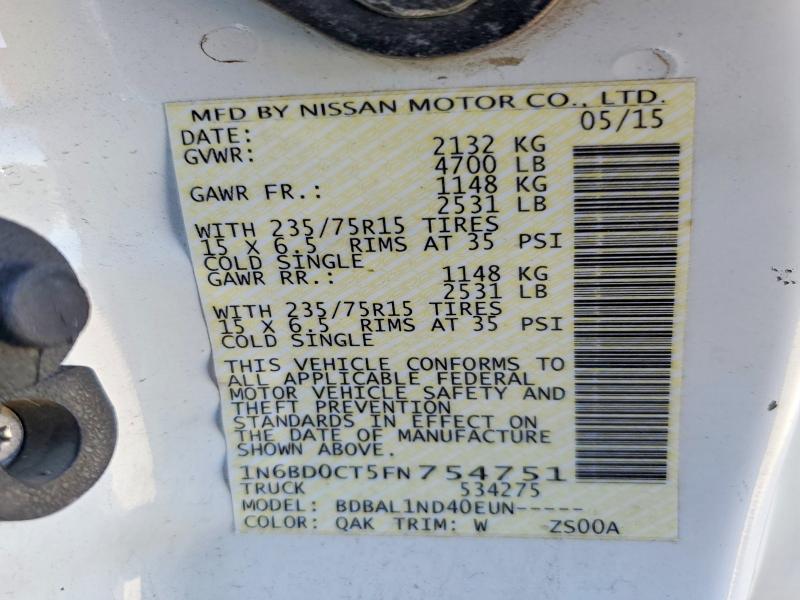 2015 Nissan Frontier S