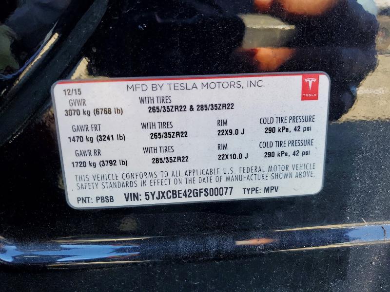 2016 Tesla Model x