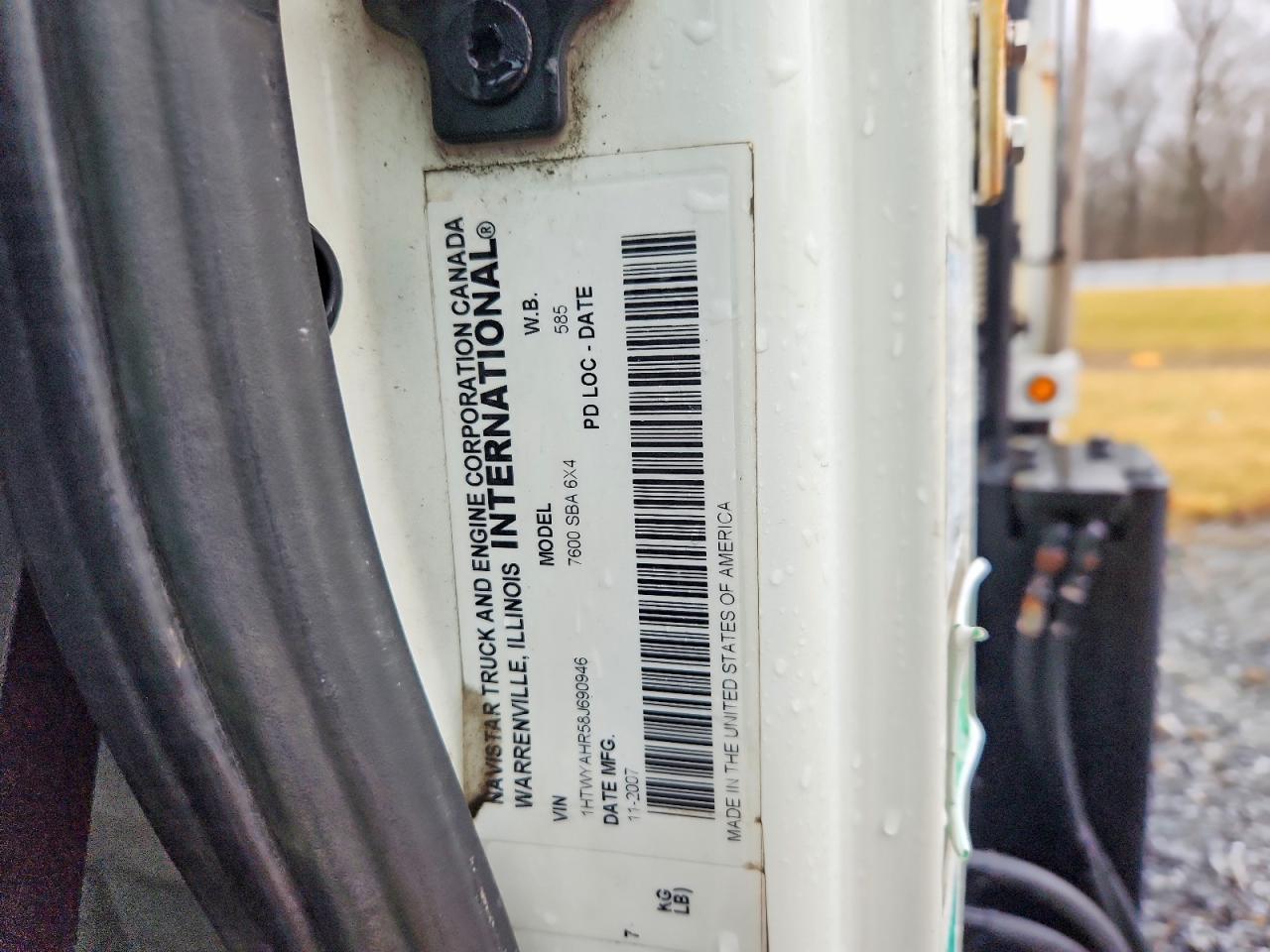 2008 International 7000 7600