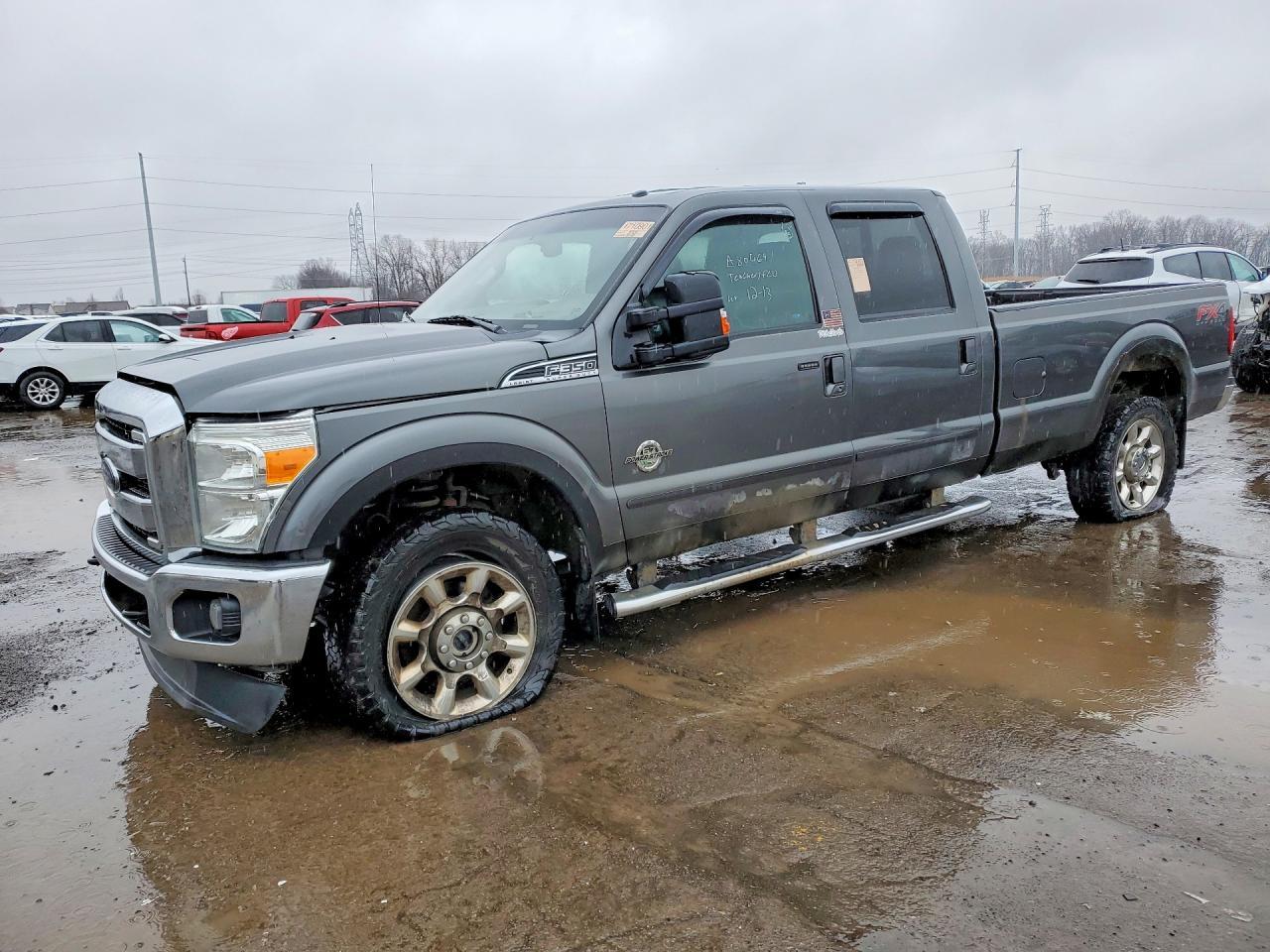 2015 Ford F350 Lariat SRW 4WD 6.7L V8 Tdsl Crew