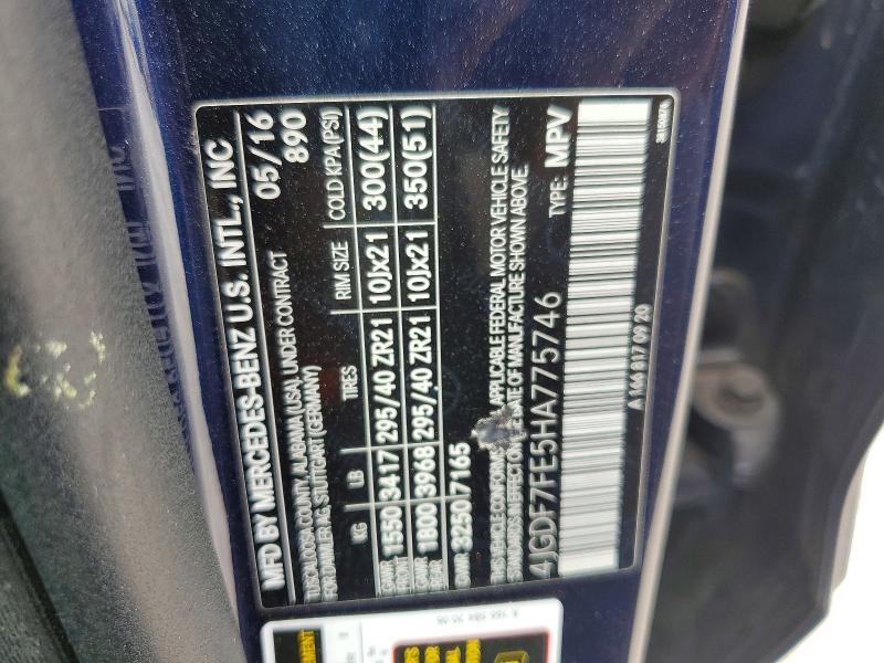 2017 Mercedes-Benz Gls 63 amg 4matic