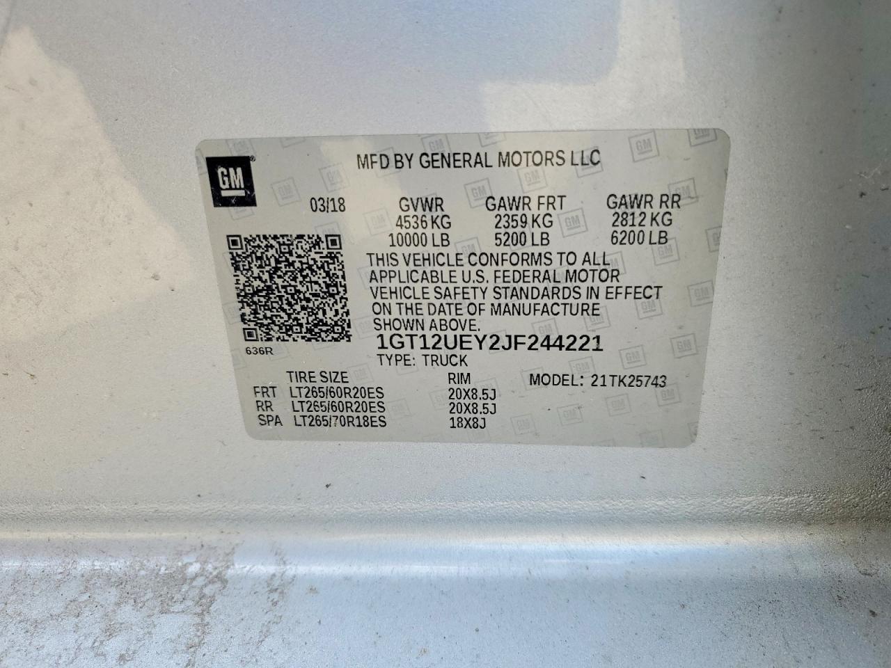 2018 GMC Sierra K2500 Denali