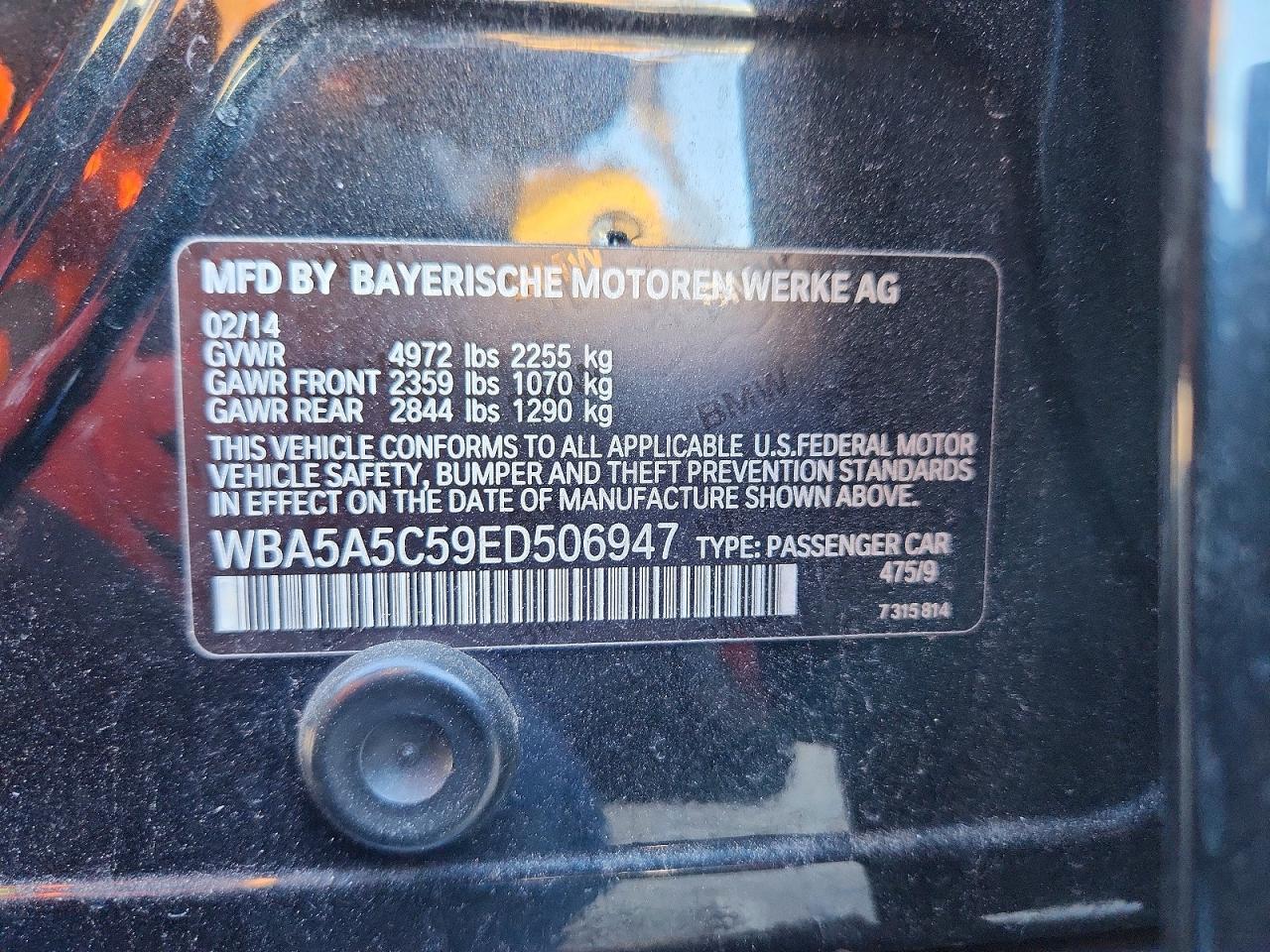 2014 BMW 528 i
