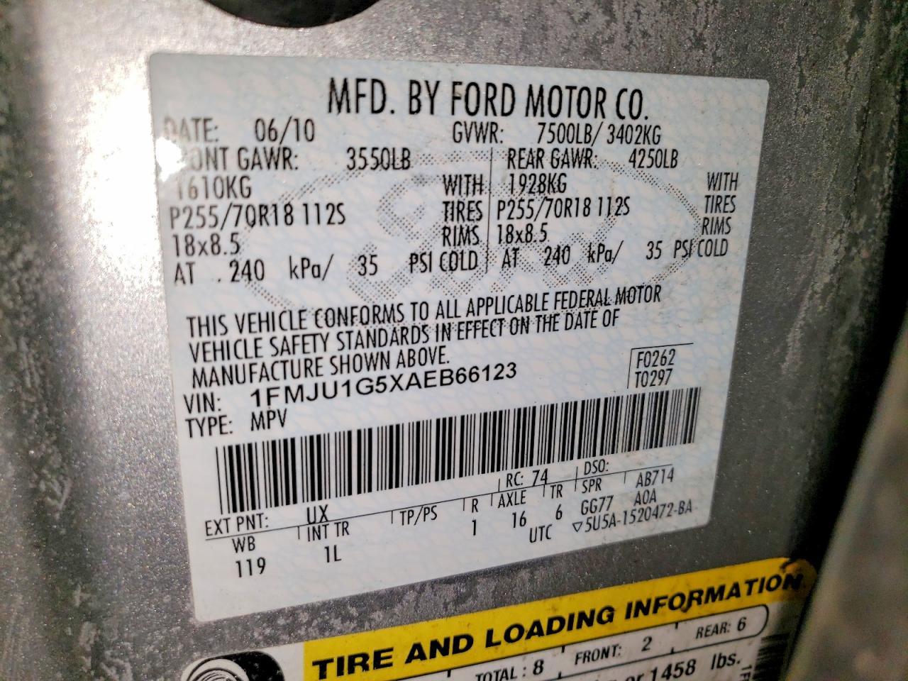 2010 Ford Expedition xlt