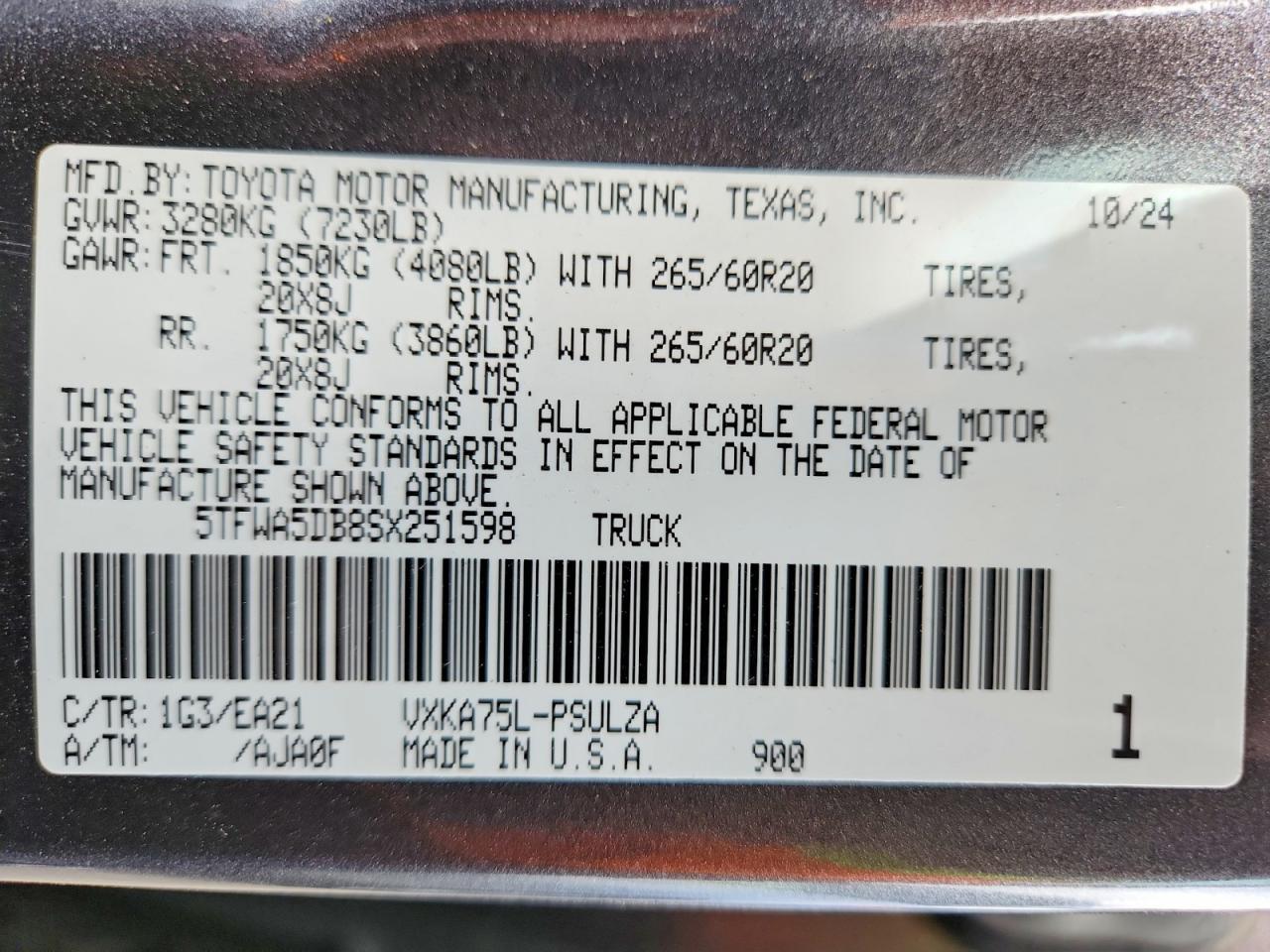 2025 Toyota Tundra Limited