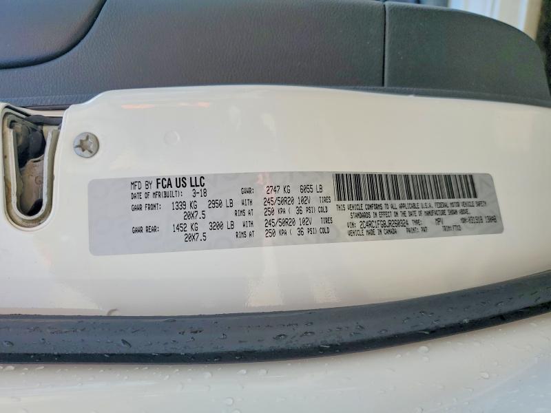 2018 Chrysler Pacifica Touring Plus