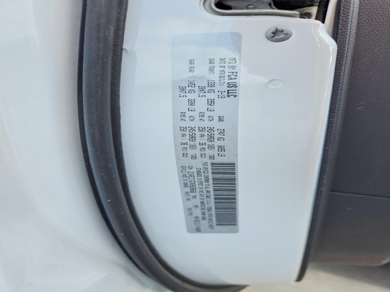 2019 Chrysler Pacifica Touring Plus