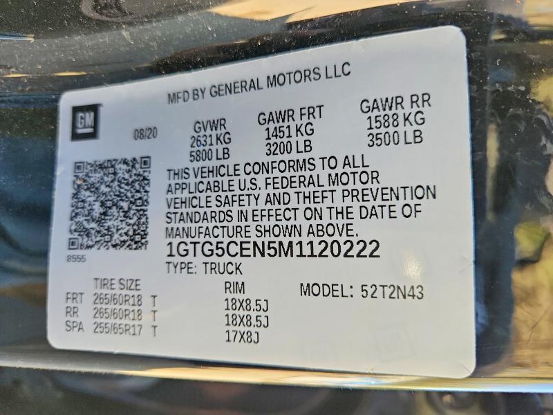2021 GMC Canyon Elevation