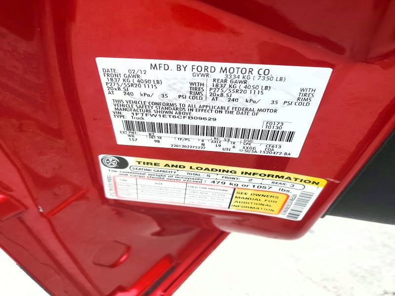 2012 Ford F150