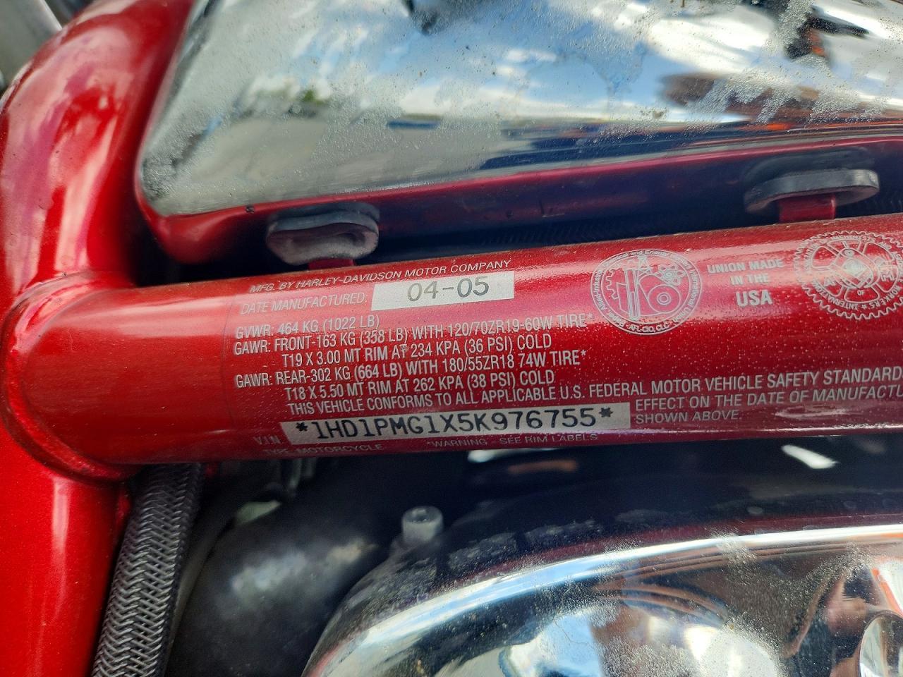 2005 Harley-Davidson Vrscse