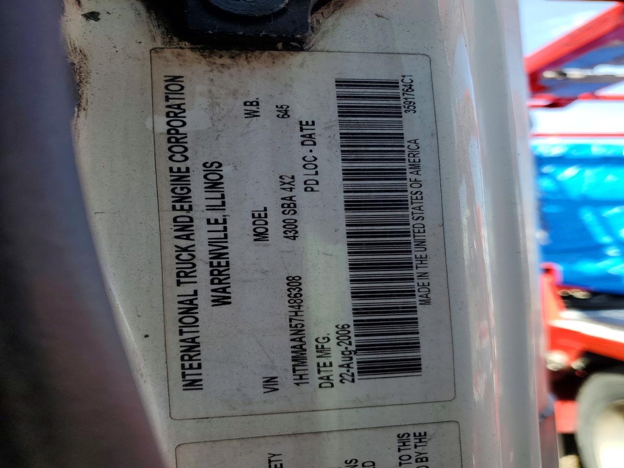 2007 International 4300 BOX Truck
