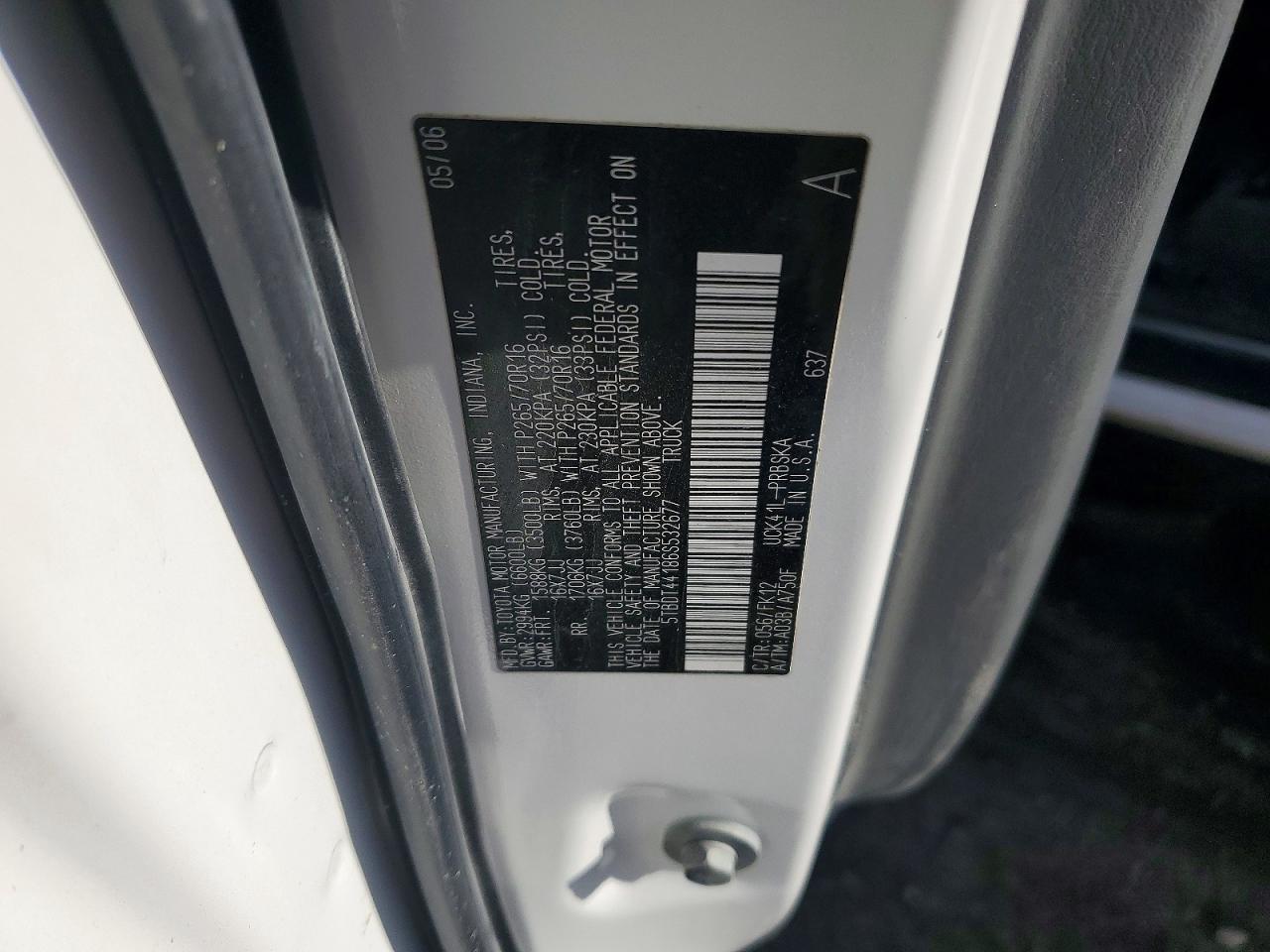 2006 Toyota Tundra SR5